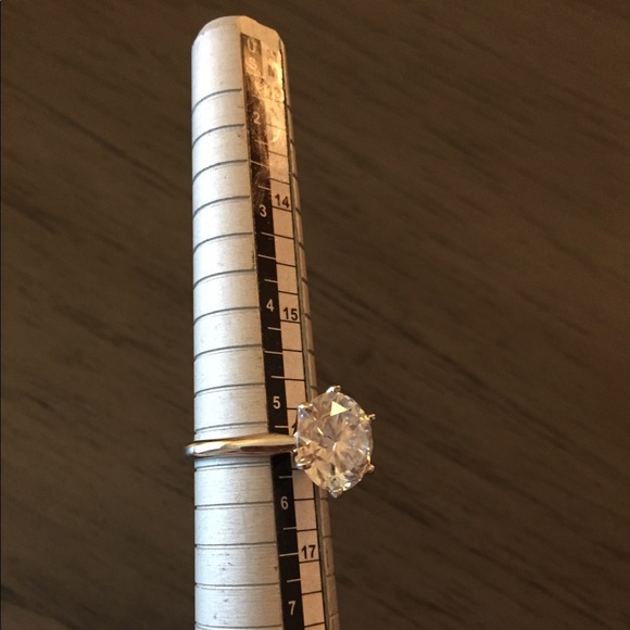 Sold -Charles & Colvard Moissanite 14k Forever One - Picture 3 of 8